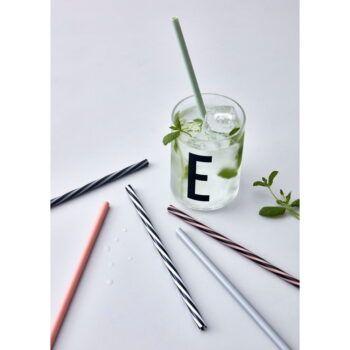 Súprava 10 slamiek Design Letters Multi – Obrázok 2