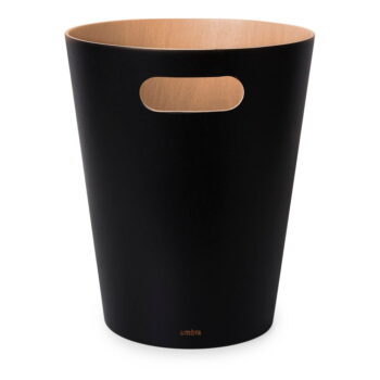 Drevený odpadkový kôš 7,5 l Woodrow – Umbra - Image 10