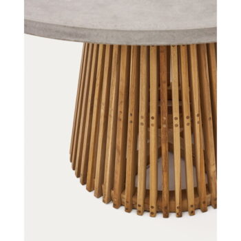 Okrúhly záhradný jedálenský stôl ø 120 cm Alcaufar – Kave Home – Obrázok 5
