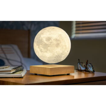 LED stolová lampa v prírodnej farbe (výška  14 cm) Moon – Gingko – Obrázok 4
