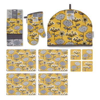Súprava kuchynského textilu 13 ks Retro Meadow – Cooksmart ® - Image 7