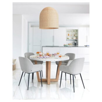 Ratanové tienidlo v prírodnej farbe ø 60 cm Druciana - Kave Home - Image 6
