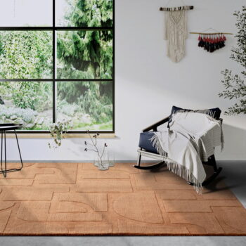 Hnedý ručne tkaný vlnený koberec 160x230 cm Alexis – Villeroy&Boch - Image 3