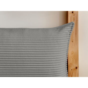 Sivá čalúnená dvojlôžková posteľ s úložným priestorom a roštom 180x200 cm Jade – Bobochic Paris - Image 11
