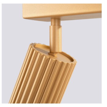 Stropné svietidlo v zlatej farbe 6,5x45 cm Gleam – Nice Lamps - Image 9