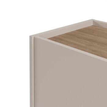 Komoda v dekore duba v krémovo-prírodnej farbe 150x82,5x40,5 cm Lucile – Marckeric - Image 4