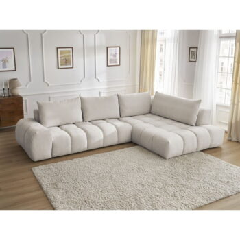 Béžová rohová pohovka Everest – Bobochic Paris – Obrázok 7