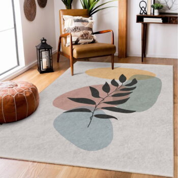 Krémový prateľný koberec 160x230 cm Illustrated Autumn – Mila Home - Image 2