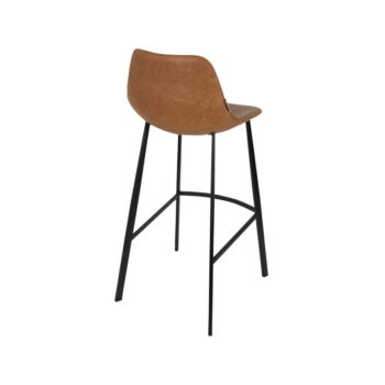 Sada 2 hnedých barových stoličiek Dutchbone Franky, výška 106 cm - Image 3