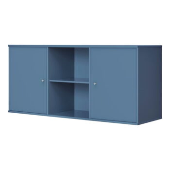 Modrá nízka závesná komoda 133x61 cm Mistral – Hammel Furniture - Image 2