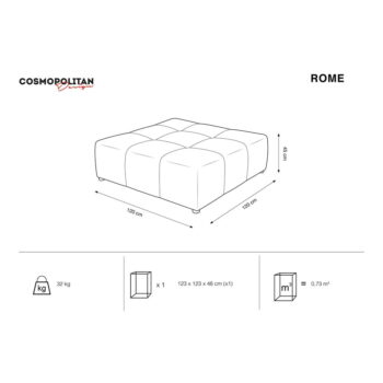 Béžový modul pohovky Rome - Cosmopolitan Design - Image 4