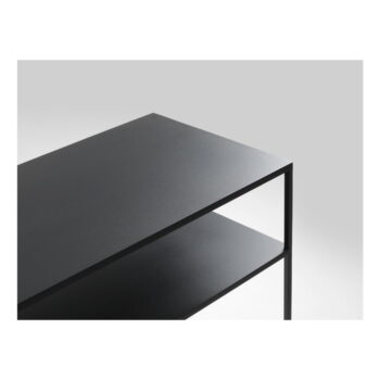 Čierny konzolový stolík CustomForm Tensio,100 x 35 cm – Obrázok 4