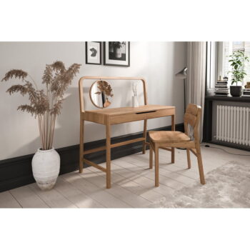 Toaletný stolík z dubového dreva 57x110 cm Twig – The Beds - Image 4
