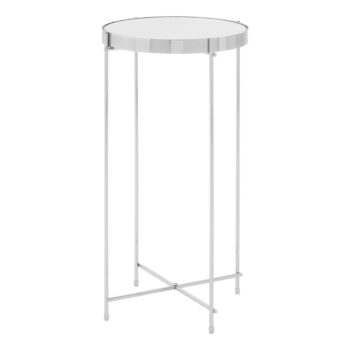 Okrúhly odkladací stolík so sklenenou doskou ø 33 cm Allure – Premier Housewares - Image 2