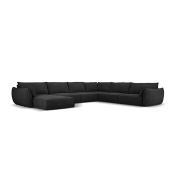 Tmavosivá rohová pohovka (pravý roh) Vanda - Mazzini Sofas - Image 2