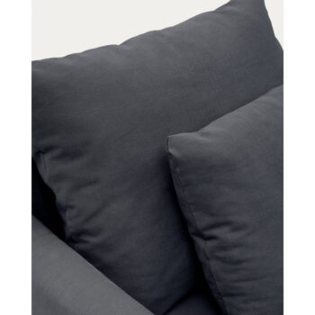 Antracitový poťah na kreslo 92 cm Nora – Kave Home - Image 6