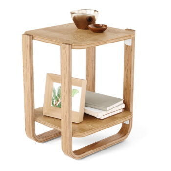 Odkladací stolík z eukalyptového dreva 38x42 cm Bellwood - Umbra – Obrázok 6