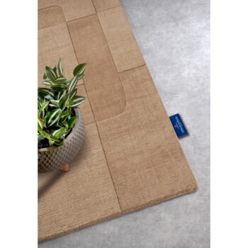 Béžový ručne tkaný vlnený behúň 80x250 cm Charlotte – Villeroy&Boch - Image 3