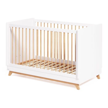 Biela postieľka z bukového dreva 70x140 cm Maralis - Kave Home - Image 6