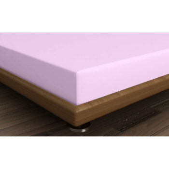 Ružová napínacia bavlnená plachta 140x200 cm – Mijolnir – Obrázok 2