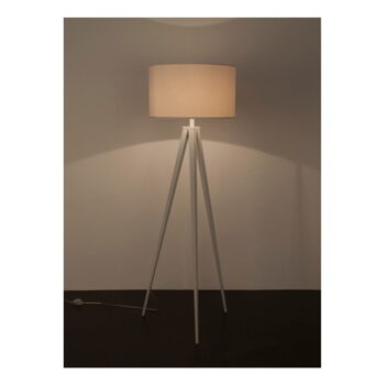 Biela stojacia lampa Zuiver Tripod, ø 50 cm – Obrázok 9
