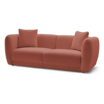 Červená pohovka 230 cm Bourbon - Bobochic Paris – Obrázok 4