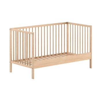 Postieľka z borovicového dreva 70x140 cm v prírodnej farbe DINO – Vipack - Image 2