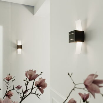Čierne nástenné svietidlo Carlo – Nice Lamps - Image 2