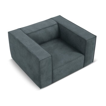 Kreslo v petrolejovej/sivej farbe Madame - Windsor & Co Sofas – Obrázok 3
