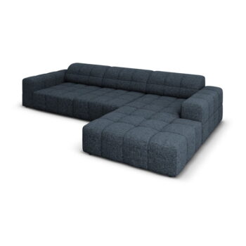 Modrá rohová pohovka (pravý roh) Chicago – Cosmopolitan Design - Image 3