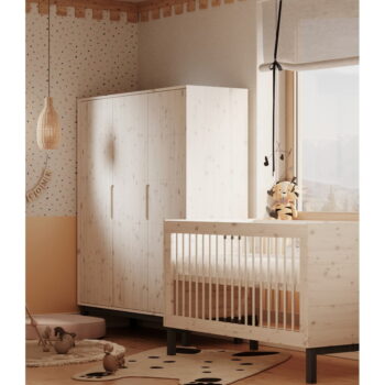 Biela postieľka 70x140 cm Country – Pinio - Image 2