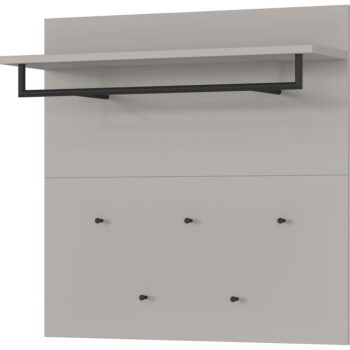 Sivý vešiakový panel Bastia – Germania - Image 2