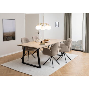 Tmavosivá jedálenská stolička Aura – Actona - Image 11