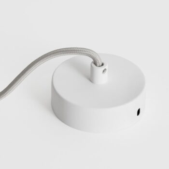 Biele stmievateľné závesné svietidlo ø 5 cm – tala - Image 3