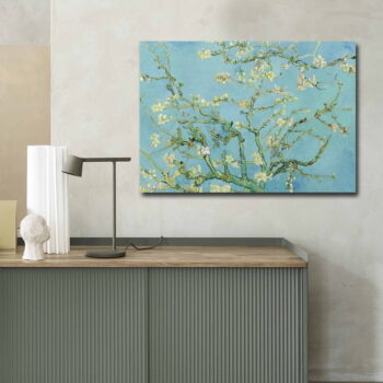 Nástenná reprodukcia na plátne Vincent Van Gogh Almond Blossom, 100 × 70 cm – Obrázok 3