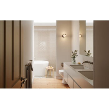 Tmavosivé stmievateľné nástenné svietidlo Loop – tala – Obrázok 2