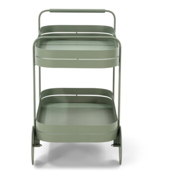 Kovový servírovací stolík na kolieskach 74x42 cm Gin & Trolley – Spinder Design - Image 4