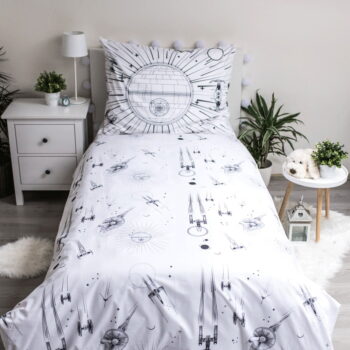 Bavlnené detské obliečky so svietiacim efektom na jednolôžko 140x200 cm Star Wars – Jerry Fabrics – Obrázok 4
