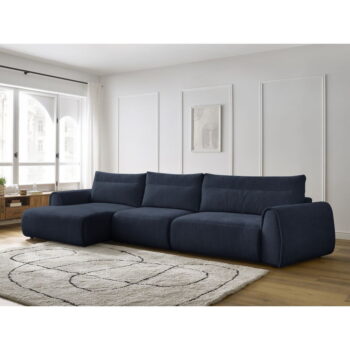 Tmavomodrá rohová pohovka Aden – Bobochic Paris - Image 2