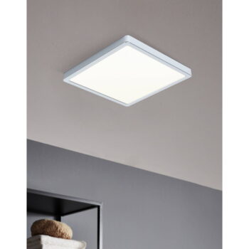 LED stropné svietidlo v striebornej farbe 28,5x28,5 cm FUEVA 5 – EGLO - Image 3