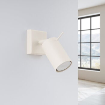Krémové nástenné svietidlo Etna – Nice Lamps - Image 3