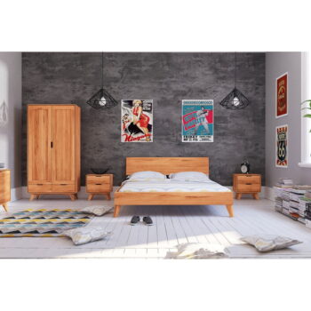 Dvojlôžková posteľ z bukového dreva 180x200 cm Greg 1 - The Beds - Image 2