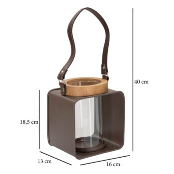 Kovový lampáš 18,5 cm – Mauro Ferretti - Image 6
