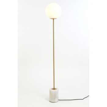 Stojacia lampa v bielo-zlatej farbe (výška 156 cm) Medina - Light & Living - Image 4