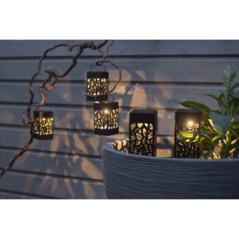 Súprava 3 závesných solárnych LED lampáš Star Trading Izola, výška 11 cm - Image 7