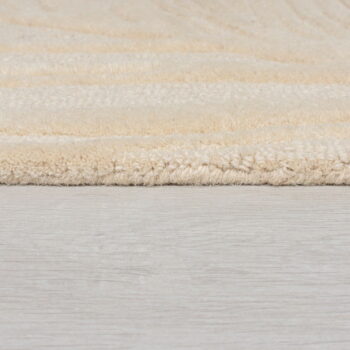 Béžový vlnený koberec behúň 60x230 cm Lino Leaf – Flair Rugs - Image 5