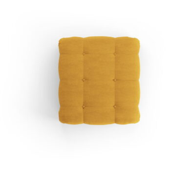 Podnožka v horčicovej farbe Ferento – Cosmopolitan Design – Obrázok 3