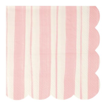 Papierové obrúsky v súprave 16 ks Ticking Stripe – Meri Meri - Image 2