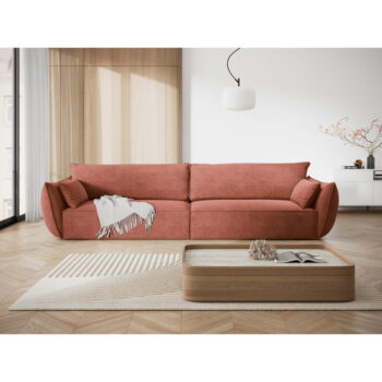 Červená pohovka 248 cm Vanda - Mazzini Sofas - Image 5