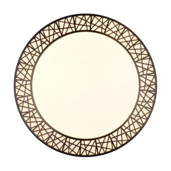 Čierne LED stropné svietidlo ø 48 cm Cluster – Trio - Image 4